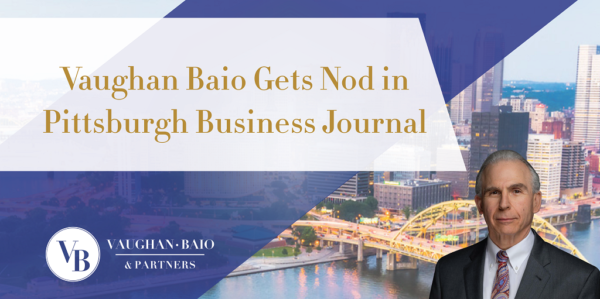 Vaughan Baio Gets Nod in Pittsburgh Business Journal