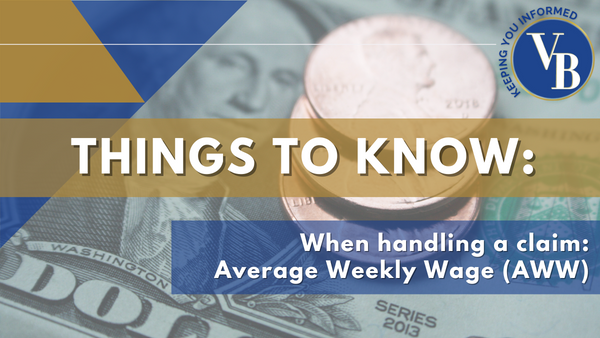 Three Things to Know: Average Weekly Wage